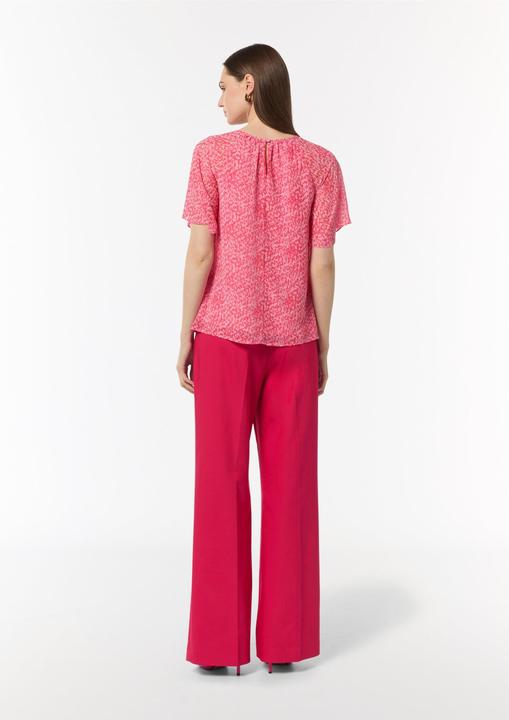 Produktbild Comma Bluse Chiffon-Bluse mit All-over-Print (36)