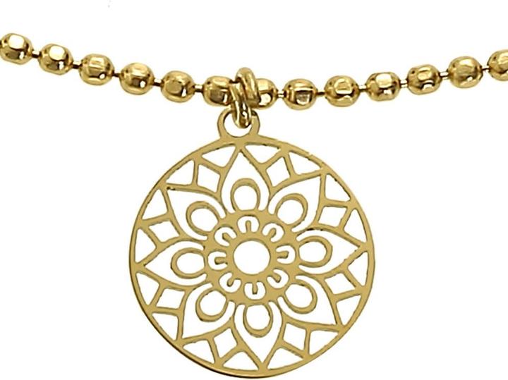 Produktbild Crystals Armband.Mandala.Glücks,vergold.606024 (17 cm, Edelstahl)