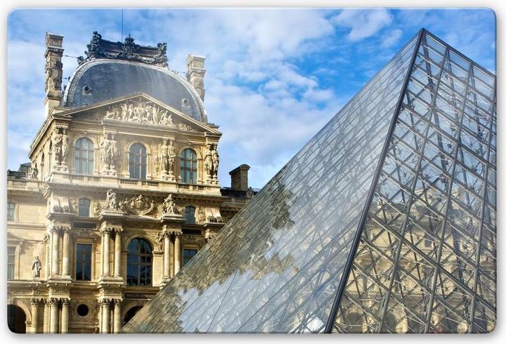 Produktbild Trenddeko Der Louvre (60 x 40 cm)