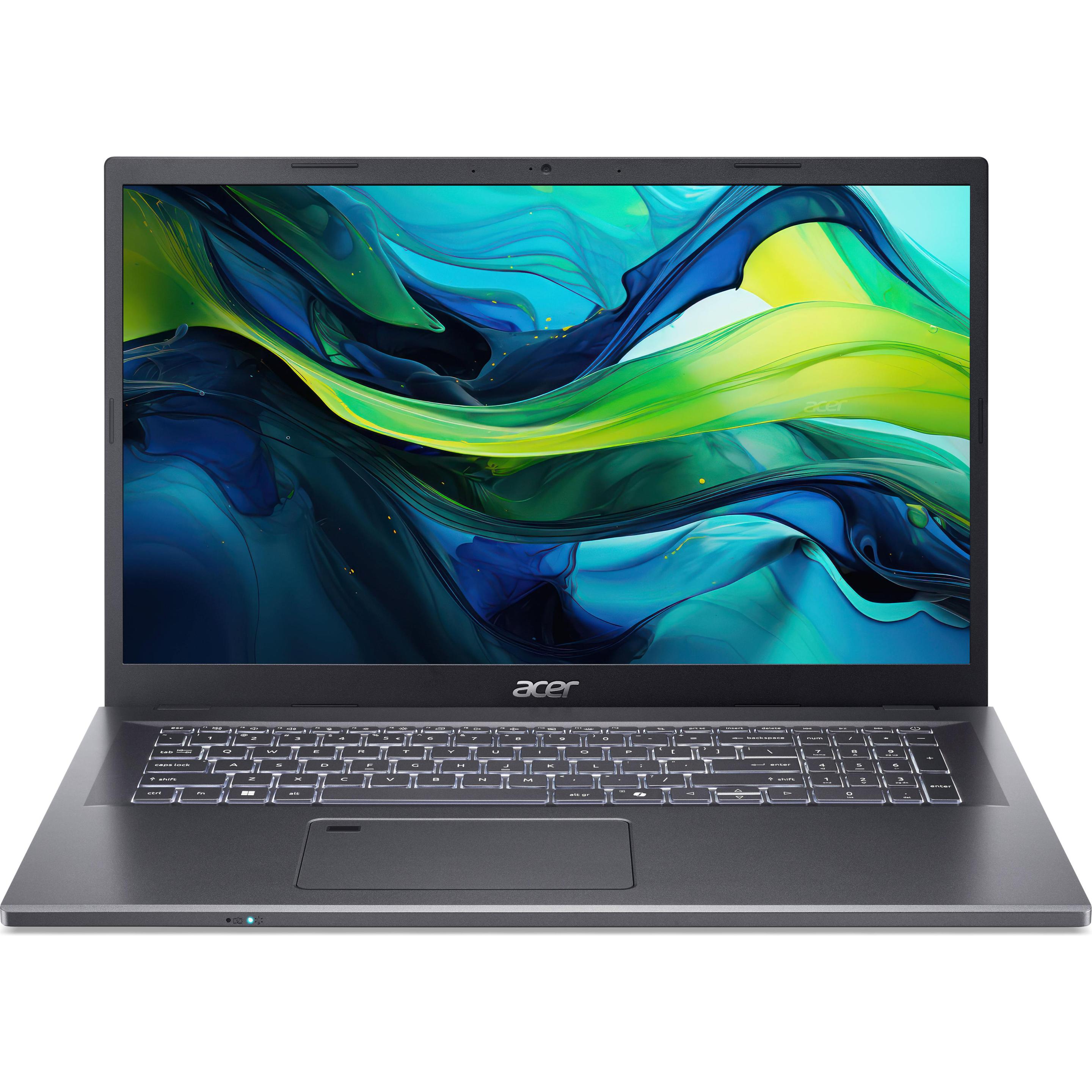 Thumbnail - Acer Aspire 17 (17.30", Intel Core 7 150U, 32 GB, 1000 GB, DE), Notebook, Grau