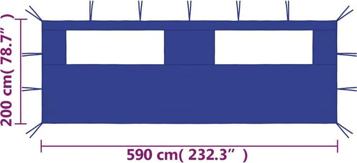 Produktbild vidaXL Hilaria (200 cm, 590 cm)