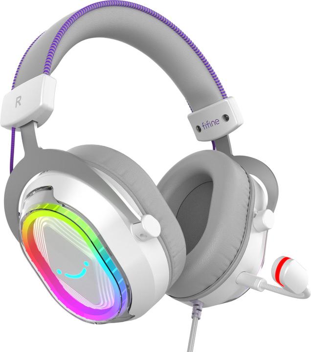 Produktbild Fifine H13-WP Gaming-Headset USB kabelgebunden mit LED (Kabelgebunden)