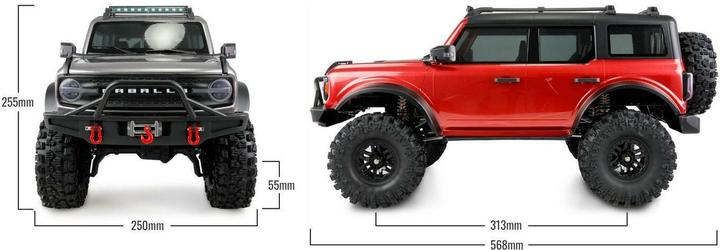 Produktbild Amewi Scale Crawler AMXRock CT10 Caballo 4WD (RTR Ready-to-Run)