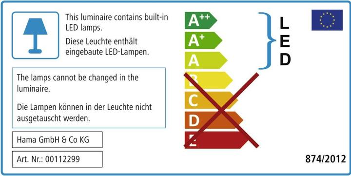 Energie-Label Hama Sl 60 (285 lm)