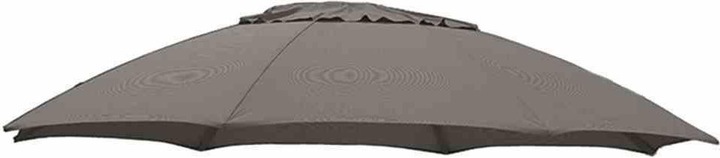 Sun garden Ersatzbezug zum Easy Sun Ø 375 cm, grau-meliert 100% Polypropylen, Stoff B055 (3.75 m)
