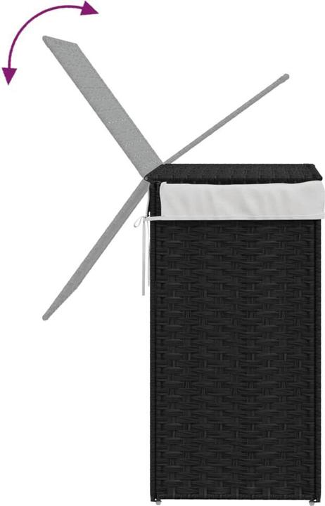 Actual product image vidaXL Wäschekorb