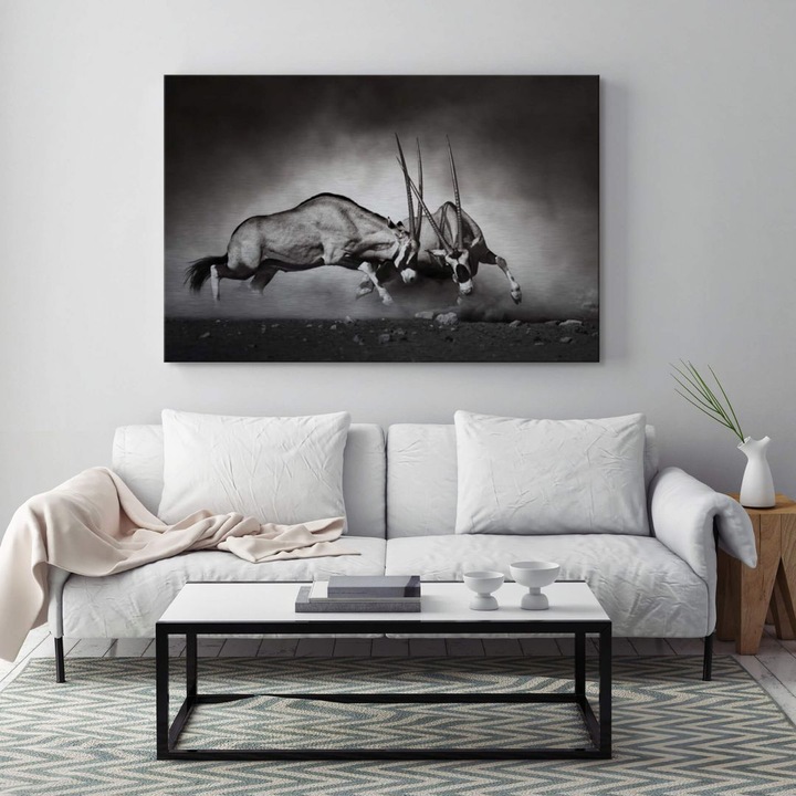 Produktbild Trenddeko Das Duell (60 x 40 cm)
