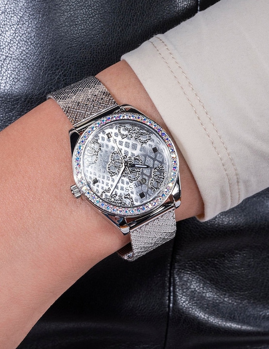 Produktbild Guess - Silberfarbene Analoguhr GW0748L1 für Damen
