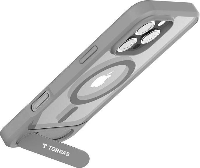 Produktbild Torras Etui Pstand Series dla iPhone 16 ProMax (Szare) (Apple iPhone 16 Pro Max)