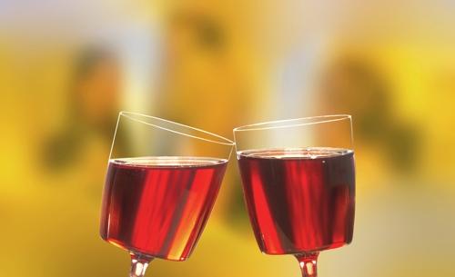Immagine prodotto Starpak Bicchiere da vino rosso in plastica (10 x)