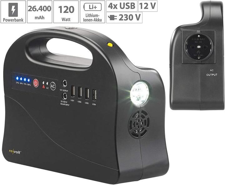 Immagine prodotto Revolt Convertitore solare (97000 Wh, 1.20 kg)