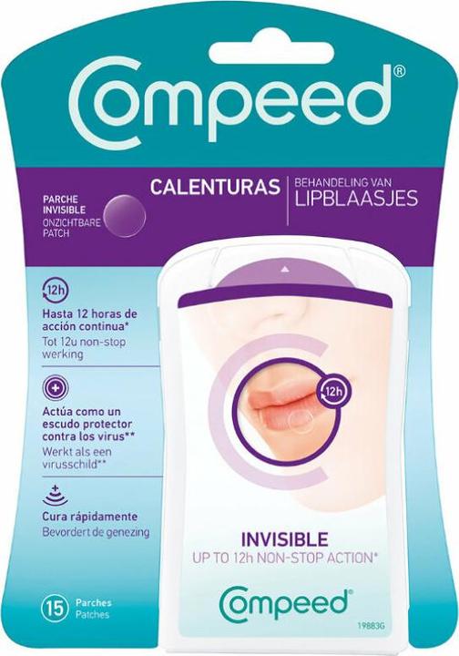 Actual product image Compeed Herpes plaster 15 pcs. (15 x)