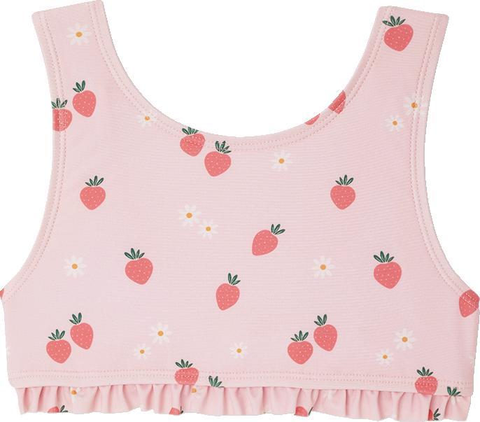 Actual product image Vertbaudet Mädchen Bikini mit Erdbeeren und Volants
