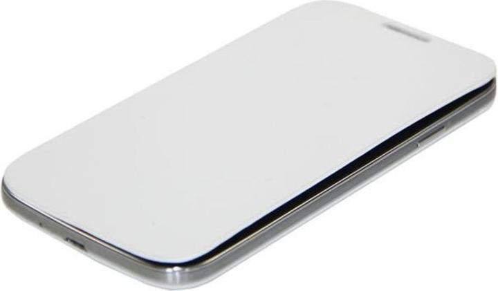Produktbild König Design Handyhülle Tasche (Flipcover) für Samsung I9190 Galaxy S4 mini weiss (Samsung Galaxy S4 mini)
