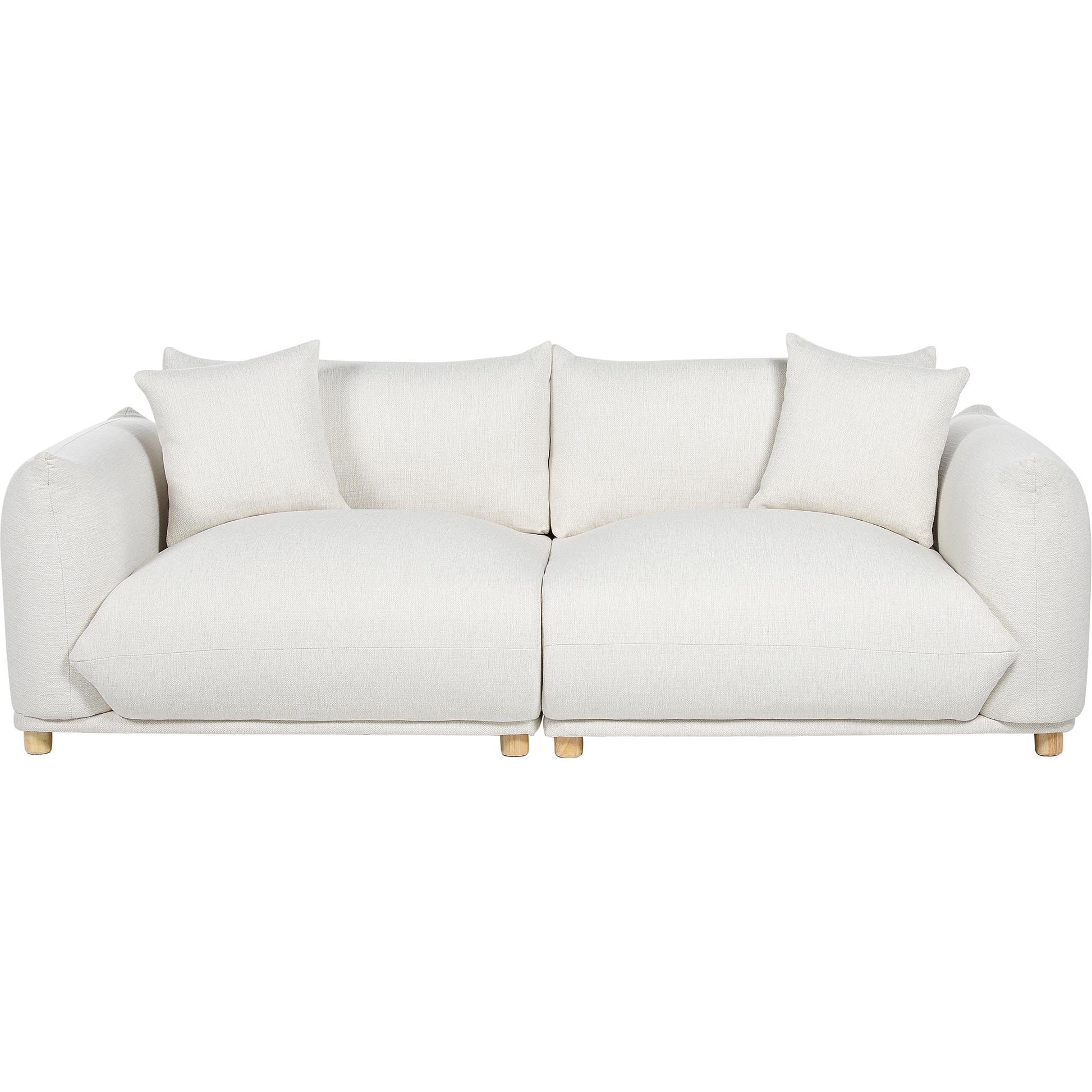Beliani, Sofa, Luvos (3-Sitzer)