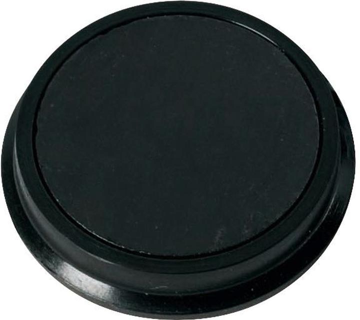 Alco Haftmagnet Metall Kunststoff 24mm TG 300 g schwarz VE=6 Stück (6x)