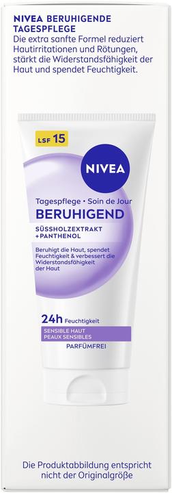 Productafbeelding NIVEA Beruhigende Tagespflege LSF15 (50 ml, Dagcrème, SPF 15)