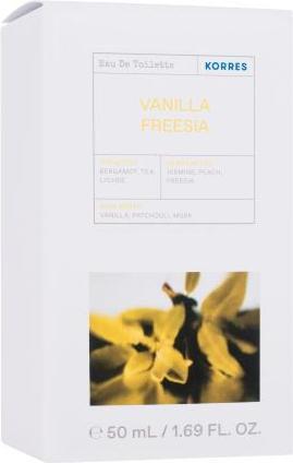 Image du produit Korres VANILLA FREESIA Eau de Toilette (Eau de toilette, 50 ml)