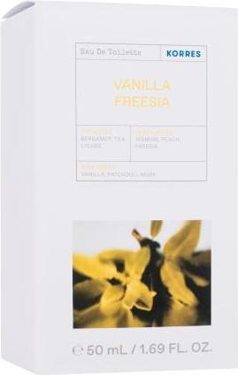 Produktbild Korres VANILLA FREESIA Eau de Toilette (Eau de Toilette, 50 ml)