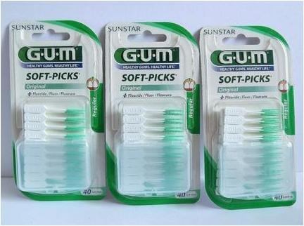 Actual product image GUM SUNSTAR 632 Borsten Soft Picks Regular (40 x)
