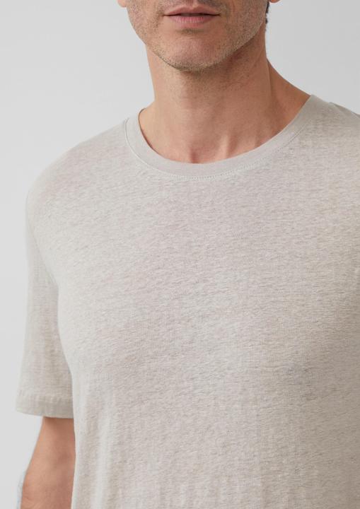 Produktbild S.Oliver T-Shirt Hochwertiges Flammgarn-Shirt aus Leinen (XXL)