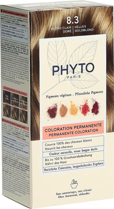 Actual product image Phyto Phytocolor Kit 8.3 (8.3 Blond Clair Doré)