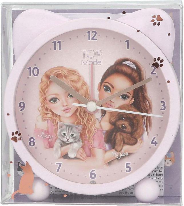 Produktbild Top Model Topmodel - Alarm Clock KITTY and DOGGY - Lilac - 11 cm (413548)