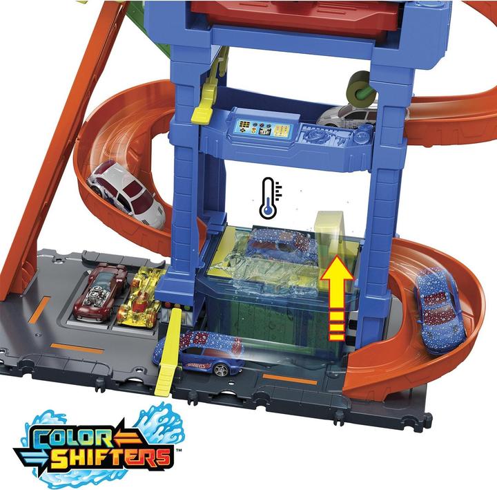 Actual product image Hot Wheels City ECL Tunnel Twist Car Wash