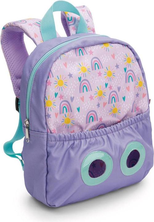 NICI 63039 Rucksack mit Plüschtier 21x26cm Koala 25cm lila