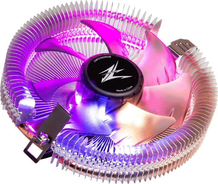 Actual product image Zalman CNPS7600 RGB Low profile Flower Heat Sink CPU Cooler TDP 95W 92mm FAN pwm