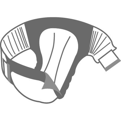 Thumbnail - MoliCare, Inkontinenzhygiene, Elastic 10 Inkontinenz Slip (14 x, Large plus)