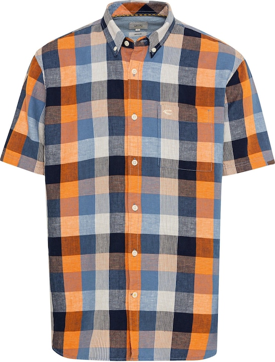Image du produit Camel Active Chemise à carreaux en lin mélangé (XL)