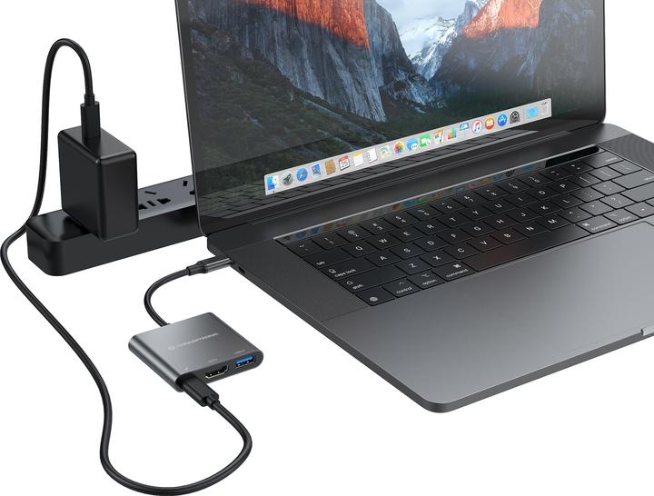 Actual product image Conceptronic DONN01G (USB-C, 1 Ports)