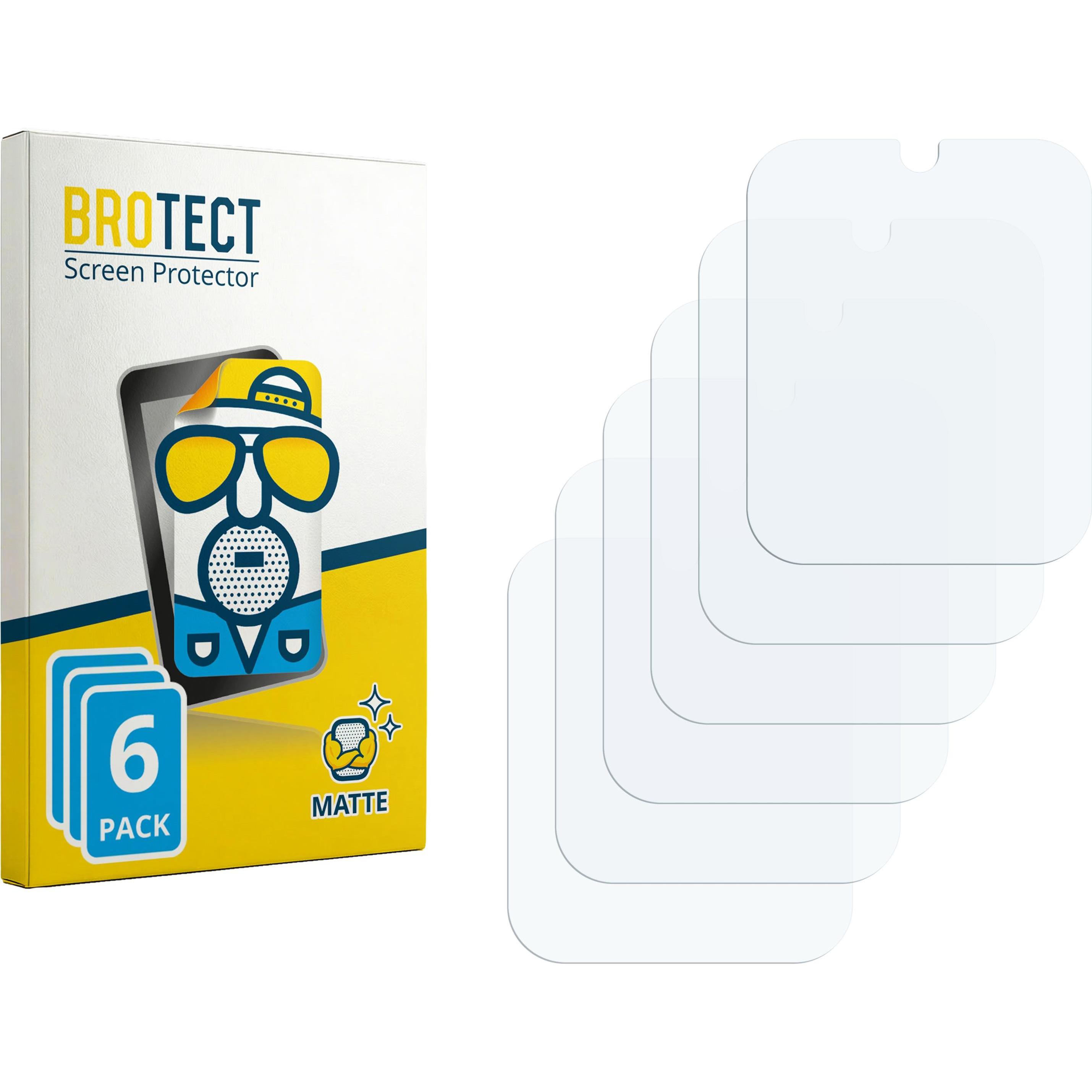 BROTECT Pellicola Opaca, Pellicola protettiva per smartwatch, Trasparente