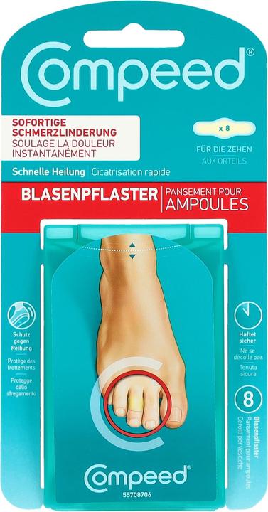 Produktbild Compeed Blasenpflaster für die Zehen (8 x)