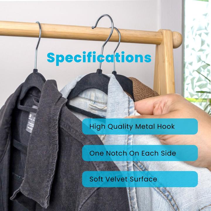 Produktbild Intirilife Platzsparende Kleiderbügel 20 Stück (20x)