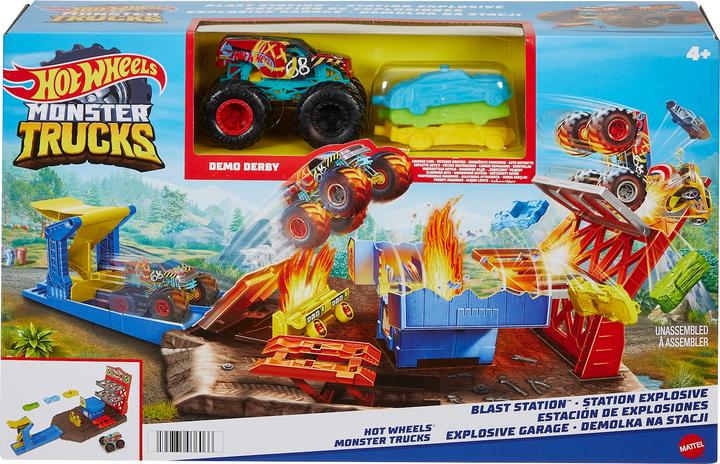 Image du produit Hot Wheels Monster Trucks Blast Station
