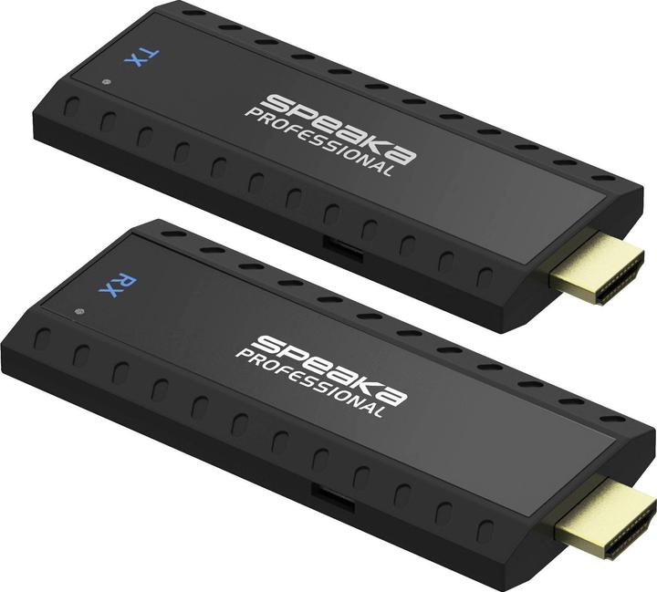 Actual product image SpeaKa Professional HDMI® HDMI wireless transmission (set) via home network (IP-based) 30m