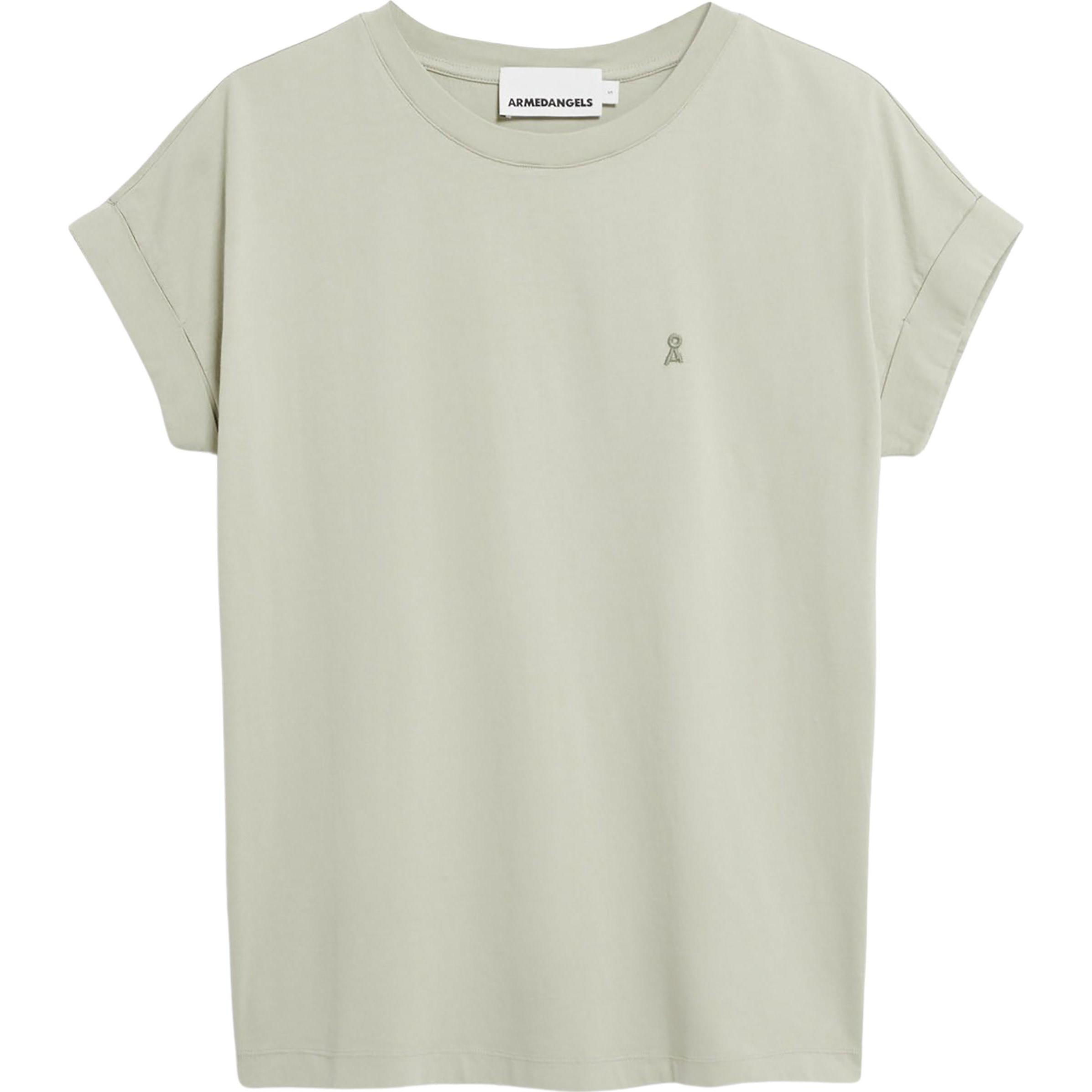 Armedangels, Damen, Shirt, Women's Idaa Logo, Grün, (XS)
