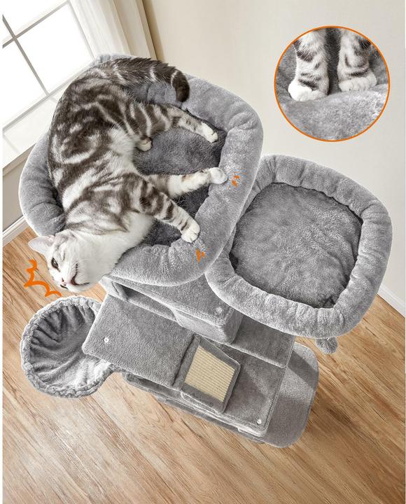 Actual product image Feandrea Cat Spa (206 cm, Grey)