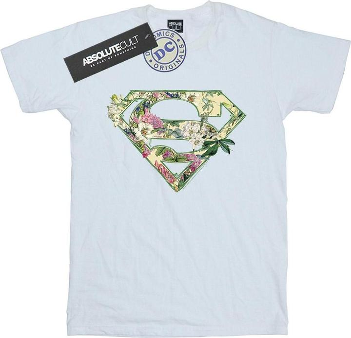 Produktbild Supergirl Floral Shield TShirt (L)