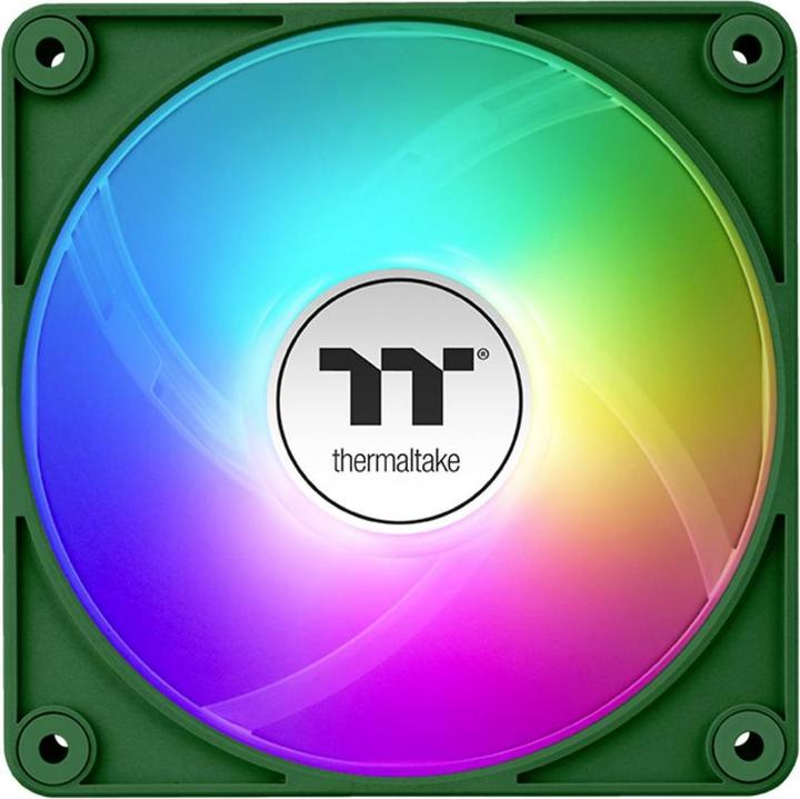 Immagine prodotto Thermaltake TT CT120 EX Reverse ARGB PC Cooling Fan 3 Pack Racing Green (120 mm, 3 x)