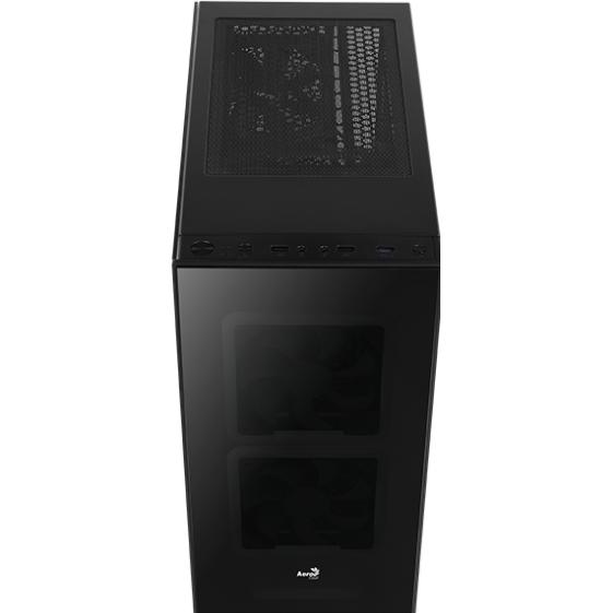 Thumbnail - AeroCool Tor (ATX, mATX, Mini-ITX), PC Gehäuse, Schwarz