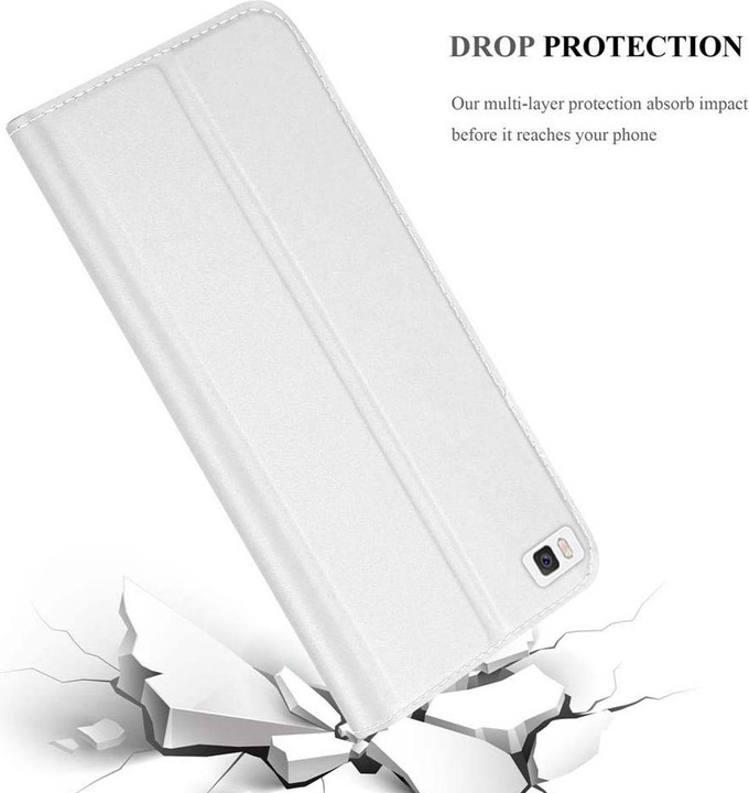 Actual product image Cadorabo Book Classy Style Cover (Huawei P8)