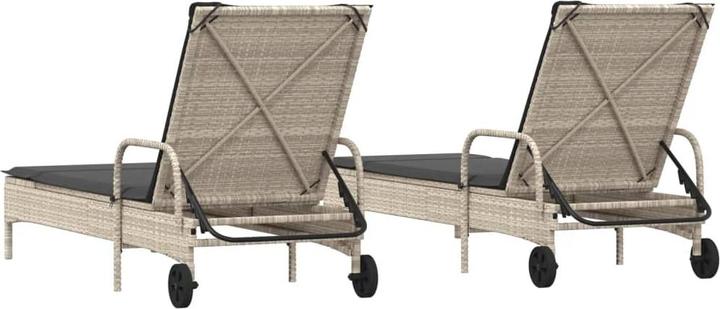 Actual product image vidaXL Sonnenliege (200 cm)