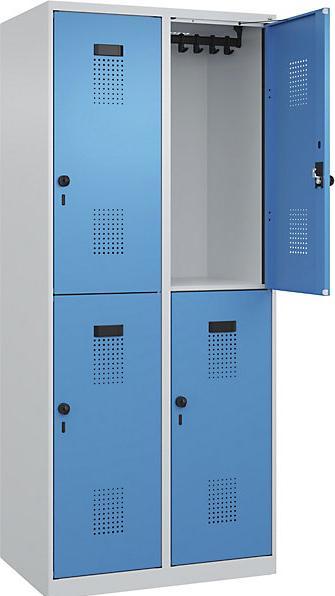 Actual product image C+P Evolo PLUS double-decker locker (80 cm, 185 cm)