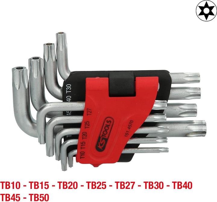 Actual product image KS Tools Angle pin wrench set short