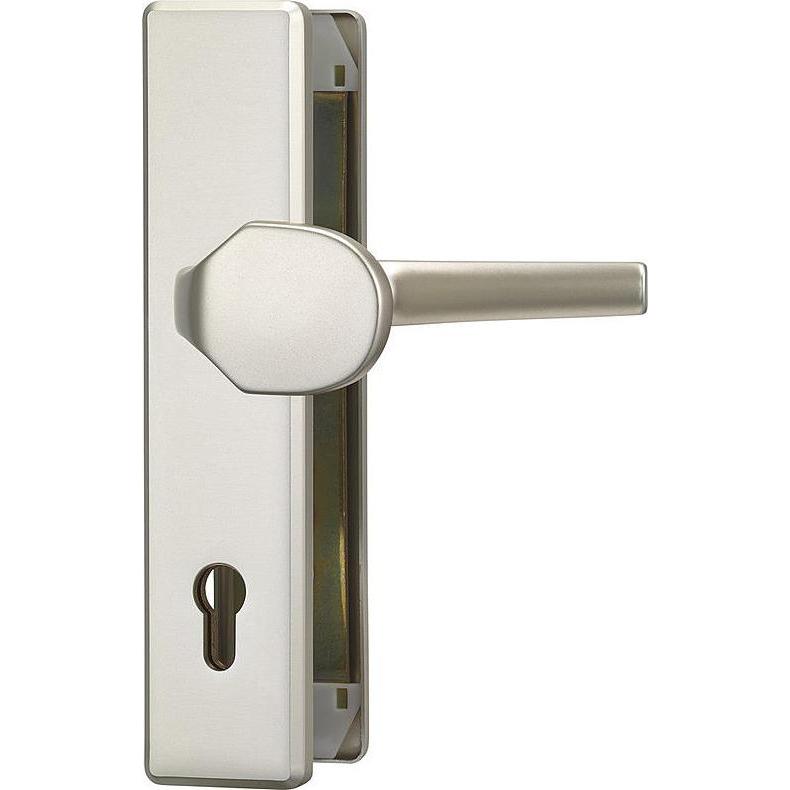 Abus, Türgriff + Fenstergriff, HLT612 F1 EK Schutzbeschlag WG, Aluminium (Türgarnitur)