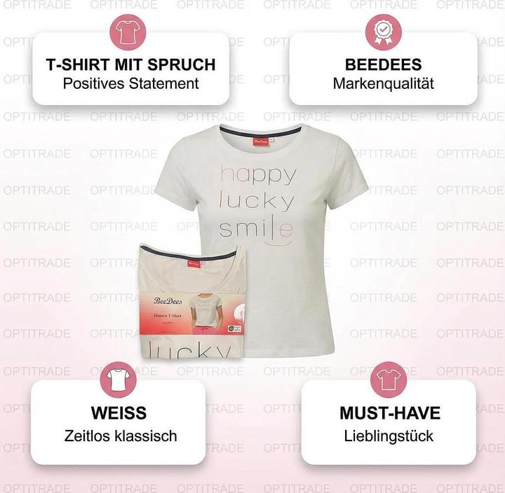Immagine prodotto BeeDees Damen Kurzarm T-Shirt (L)
