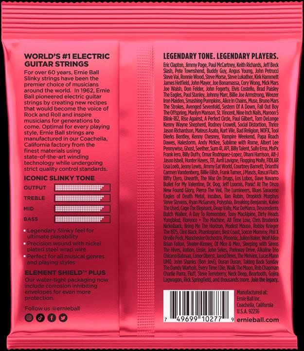 Produktbild Ernie Ball Slinky Nickel, Burly 11-52 (6 x, E-Gitarre, 0.05")